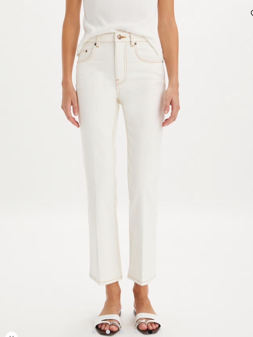 Tory Burch Cropped Flare Jean - size 27